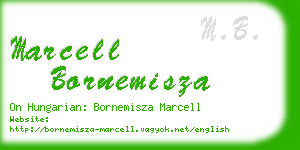 marcell bornemisza business card